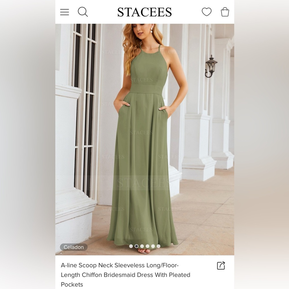 Sage Bridesmaids Dress